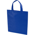 Gerecyclede mini tas van thermisch geseald vliesstof 3L kleur koningsblauw