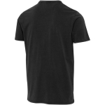 Heren T-shirt met korte mouwen van ringgesponnen katoen 160 g/m2 Elevate kleur zwart derde weergave achterkant