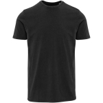 Heren T-shirt met korte mouwen van ringgesponnen katoen 160 g/m2 Elevate kleur zwart tweede weergave voorkant