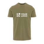 Heren T-shirt met korte mouwen van ringgesponnen katoen 160 g/m2 Elevate met afdrukgebied
