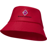 Lichte polyester hoed met zonbescherming 130 g/m² kleur rood