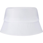 Lichte polyester hoed met zonbescherming 130 g/m² kleur wit tweede weergave achterkant