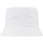 Lichte zonnehoed van nylon met sneldrogende stof 105 g/m2 kleur wit tweede weergave voorkant