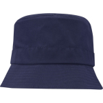 Lichte zonnehoed van nylon met sneldrogende stof 105 g/m2 kleur marineblauw tweede weergave voorkant