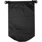 Waterdichte reistas van 10L met rolsluiting kleur zwart derde weergave voorkant