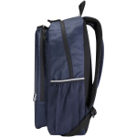 Padelrugzak met organiser vakken 18 L 15'' kleur marineblauw weergave zijkant