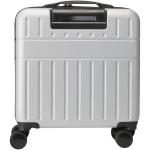 Trolleykoffer voor laptop met geïntegreerd TSA-slot 30L 16'' kleur zilver tweede weergave achterkant