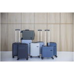 Trolleykoffer voor laptop met geïntegreerd TSA-slot 30L 16'' kleur zilver luxe weergave