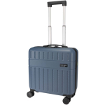 Trolleykoffer voor laptop met geïntegreerd TSA-slot 30L 16'' kleur bondi blauw weergave bedrukking logo 2
