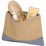 Smalle toilettas van gecertificeerd papier met zachte voering 3L kleur marineblauw tweede weergave