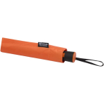 Opvouwbare paraplu met automatische opening en rubberen handgreep Ø93 kleur oranje derde weergave