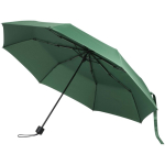 Compacte opvouwbare paraplu met metalen frame en rubber Ø102 kleur groen