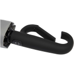 Compacte opvouwbare RPET-paraplu met automatische opening Ø99 kleur lichtgrijs weergave detail 1