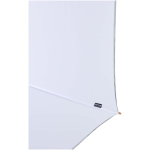 Windbestendige paraplu met automatische opening en reflecterende band Ø130 kleur wit weergave detail 1