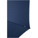 Windbestendige paraplu met automatische opening en reflecterende band Ø130 kleur marineblauw weergave detail 1