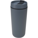 Dubbelwandige thermobeker met schroefdeksel inbegrepen 480ml kleur bondi blauw