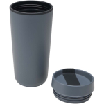 Dubbelwandige thermobeker met schroefdeksel inbegrepen 480ml kleur bondi blauw tweede weergave