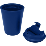 Dubbelwandige thermobeker met lekvrije schroefdeksel 300ml kleur blauw tweede weergave