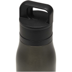 Dubbelwandige thermobeker met one-touchdeksel 500ml kleur zwart weergave detail 1
