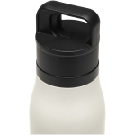 Dubbelwandige thermobeker met one-touchdeksel 500ml kleur wit weergave detail 1