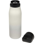 Dubbelwandige thermobeker met one-touchdeksel 500ml kleur wit tweede weergave