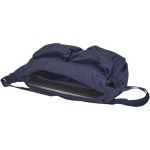 Laptoptas met kofferband en verborgen vak 13'' kleur marineblauw tweede weergave