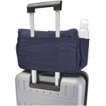 Laptoptas met kofferband en verborgen vak 13'' kleur marineblauw derde weergave