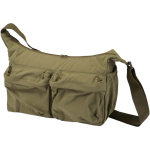 Laptoptas met kofferband en verborgen vak 13'' kleur donkergroen