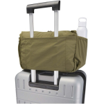 Laptoptas met kofferband en verborgen vak 13'' kleur donkergroen derde weergave