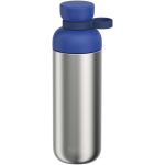 Waterfles van gerecycled roestvrij staal met dubbele opening 700ml Mepal kleur pastel blauw
