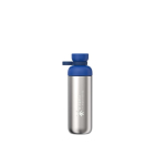 Waterfles van gerecycled roestvrij staal met dubbele opening 700ml Mepal kleur pastel blauw weergave bedrukking logo 2