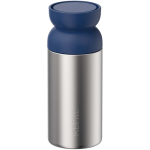 Thermische beker van gerecycled roestvrij staal met 360° drinkrand 350 ml Mepal kleur pastel blauw