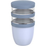 Lekvrije lunchbox met 3 vakken 900 ml Mepal kleur blauw