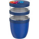 Lekvrije lunchbox met 3 vakken 900 ml Mepal kleur pastel blauw