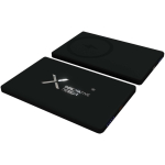 Dunne externe batterij van gerecycled aluminium 5.000 mAh SCX.design kleur zwart derde weergave