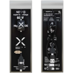 Laad- en datakabel met verlicht logo 60W 1m SCX.design kleur zwart tweede weergave met doos