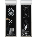 7-in-1-oplaadkabel voor smartwatch en mobiel SCX.design kleur zwart tweede weergave met doos