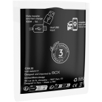 Ultrasnelle magnetische oplaadkabel met dubbele ingang 100W SCX.design kleur zwart