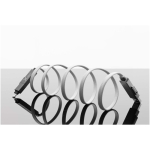 Magnetische oplaadkabel met oprolfunctie en dubbele ingang 60W kleur grijs vierde weergave