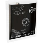 Magnetische oplaadkabel met oprolfunctie en dubbele ingang 60W kleur grijs