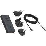 Snelle reisoplader met USB-C- en USB-A-poorten 65W Xtorm kleur zwart tweede weergave