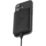 Ultradunne magnetische powerbank met draadloos opladen 5.000 mAh Xtorm kleur zwart derde weergave
