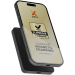 Ultradunne magnetische powerbank met draadloos opladen 5.000 mAh Xtorm kleur zwart vierde weergave
