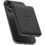 Ultradunne magnetische powerbank met draadloos opladen 5.000 mAh Xtorm kleur zwart vijfde weergave