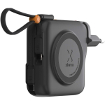 3-in-1 reisoplader met draadloos opladen 10.000 mAh Xtorm kleur zwart