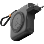 3-in-1 reisoplader met draadloos opladen 10.000 mAh Xtorm kleur zwart