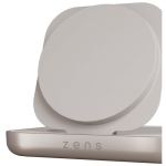 Magnetische Qi2-lader voor nachtkastje met USB-C-kabel 15W Zens kleur wit weergave detail 1