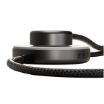 Compacte draadloze oplader met USB-C en 15 W snelladen Zens kleur zwart weergave detail 1