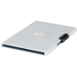 Magnetische pashouder met RFID-bescherming en gerecyclede materialen kleur zilver weergave bedrukking logo 2
