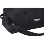 Thule 40L reistas met vakken en afneembare schouderriem kleur zwart weergave detail 1